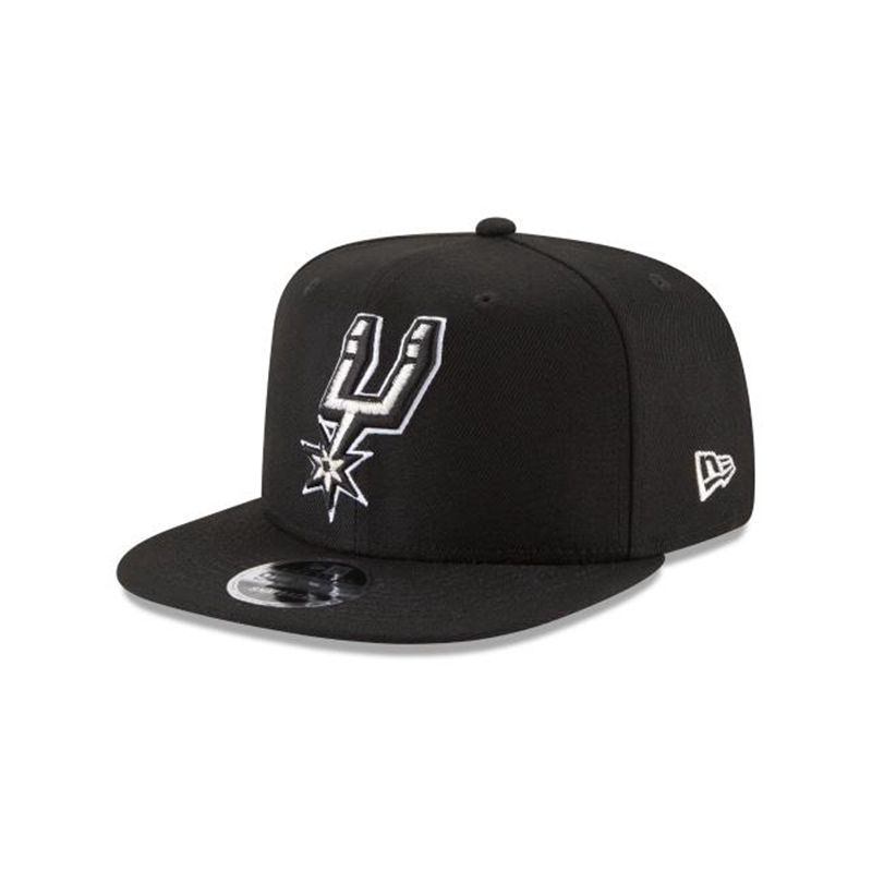 NBA San Antonio Spurs High Crown 9Fifty Snapback (JVO7044) - Black New Era Caps